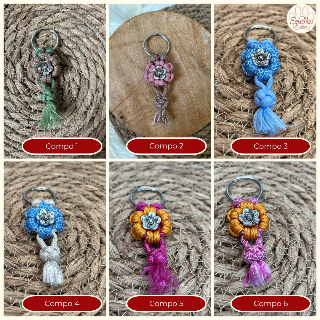 Porte-clefs Néolya 🌸 - 1 + 1 offert 🎁 - Vintage ⏱️🔙