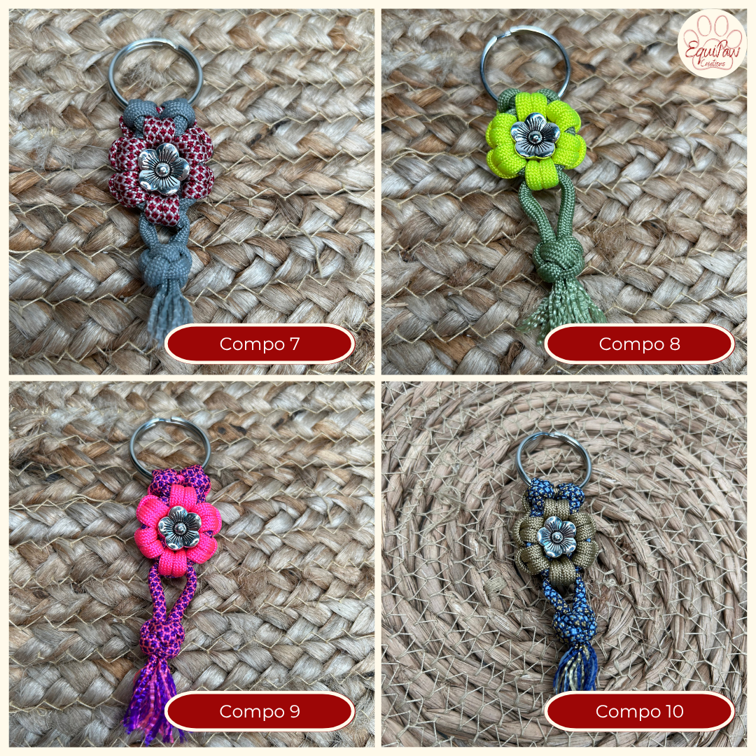 Porte-clefs Néolya 🌸 - 1 + 1 offert 🎁 - Vintage ⏱️🔙